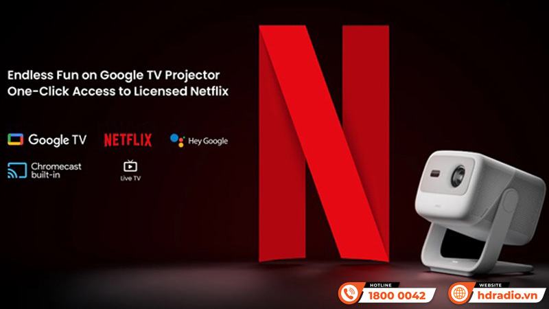Netflix Máy Chiếu Jmgo N1S SE