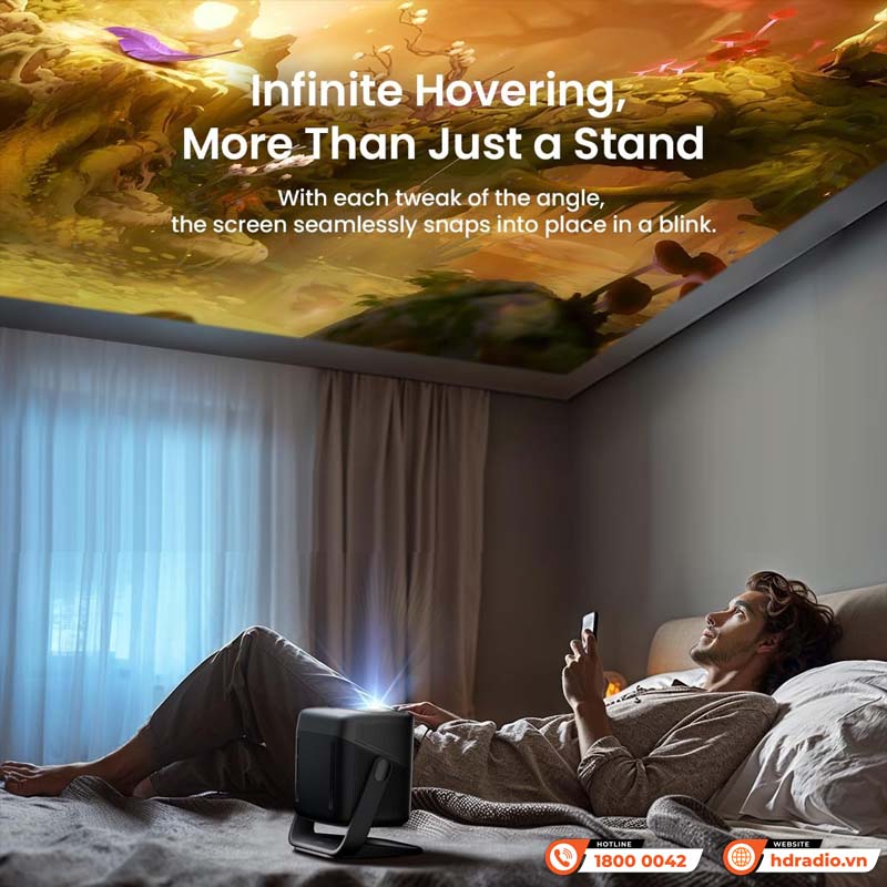 Máy Chiếu Mini 4K Jmgo N1s Ultra, 3000 ANSI lumens, 4K UHD (3840 x 2160)-6