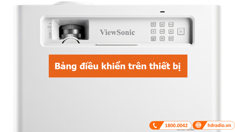 Máy chiếu ViewSonic X1 điều khiển 