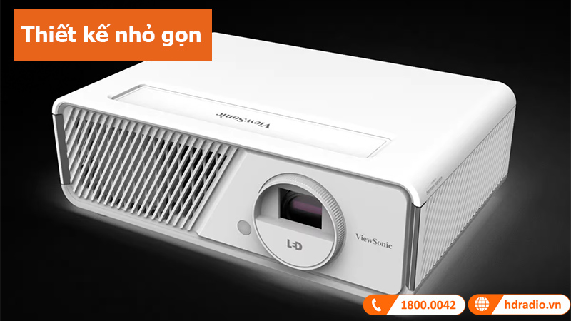 Máy chiếu ViewSonic X2 thiết kế nhỏ gọn