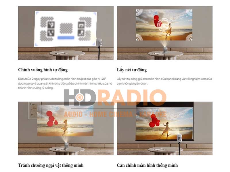 Điều chỉnh Máy chiếu XGIMI Mogo 2