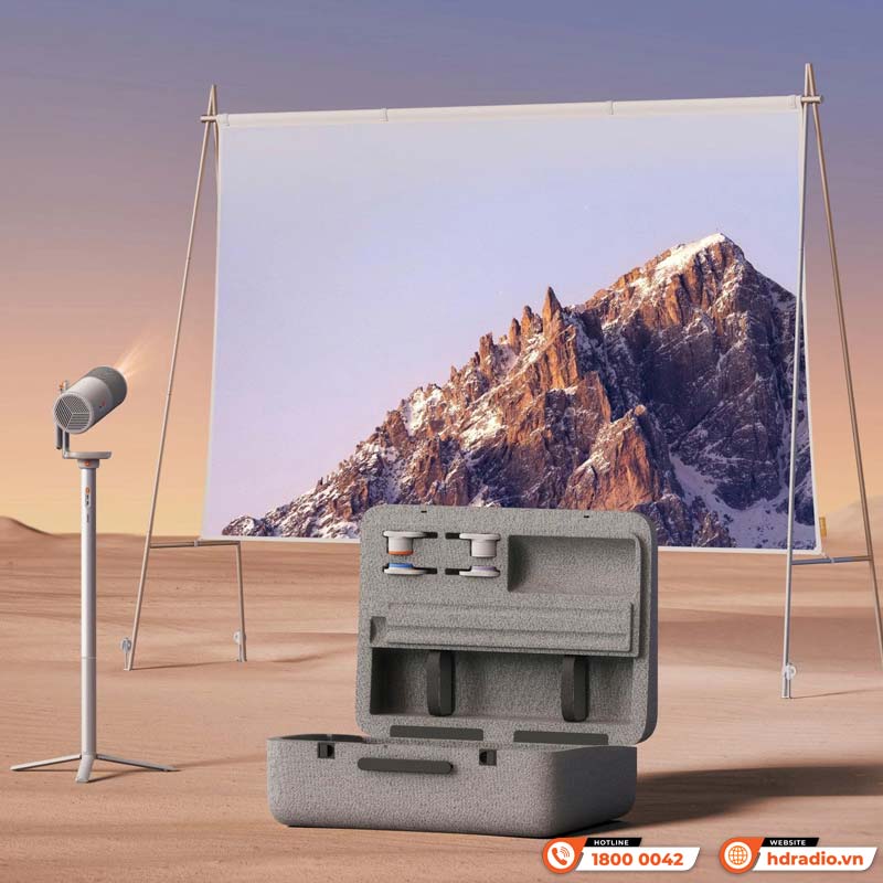 Bộ máy chiếu laser XGIMI MoGo 4 ngoài trời Bộ máy chiếu laser XGIMI MoGo 4 ngoài trời