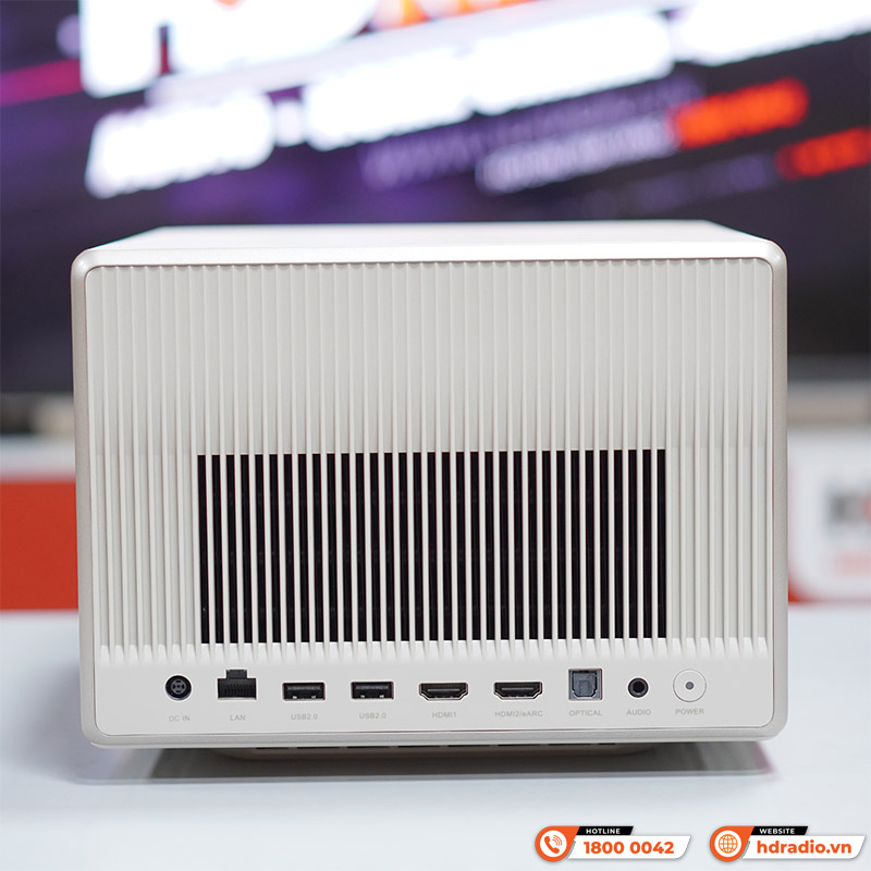 Máy Chiếu XGIMI Horizon Ultra, 2300 ISO Lumens (2760 ANSI Lumens), 4K (3840 x 2160) 30-300 inch, HDMI/ARC, USB, Android TV 11-5