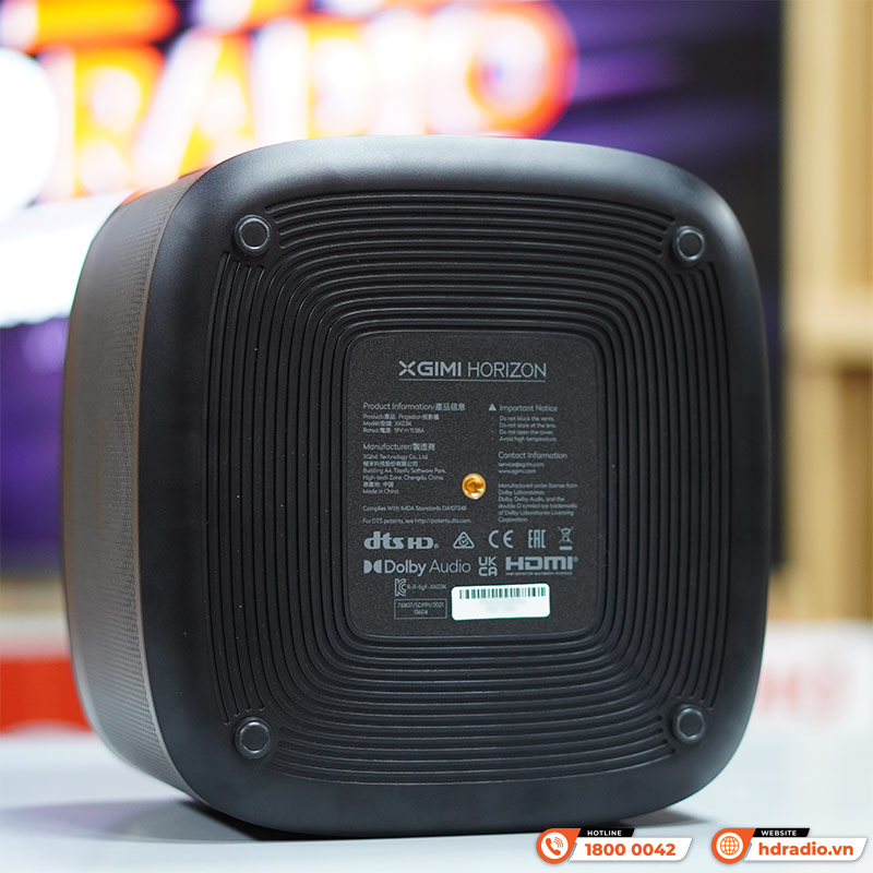 Máy Chiếu XGIMI Horizon, 1500 ISO Lumens(1800 ANSI Lumens),Full HD (1920 x 1080p) 40-200 inch, HDMI, USB, Optical, Wifi, Bluetooth 5.0-12