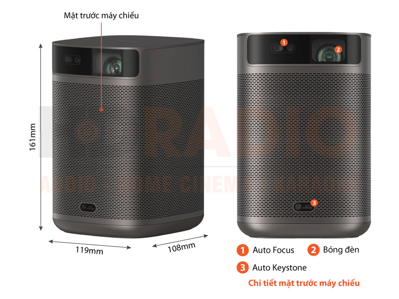 Máy chiếu XGIMI Mogo 2 Pro