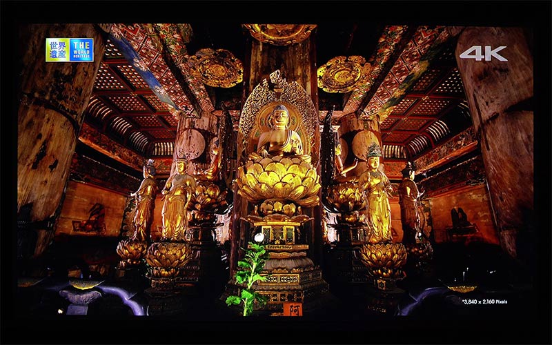 Độ phân giải 4K cho hình ảnh sắc nét