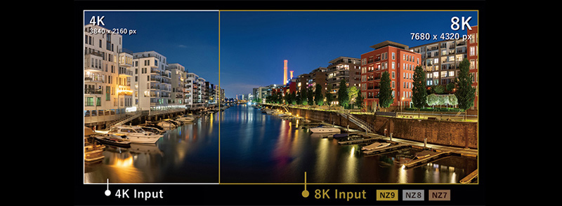 Công nghệ 8K/e-shift máy chiếu 8k JVC DLA-NZ7