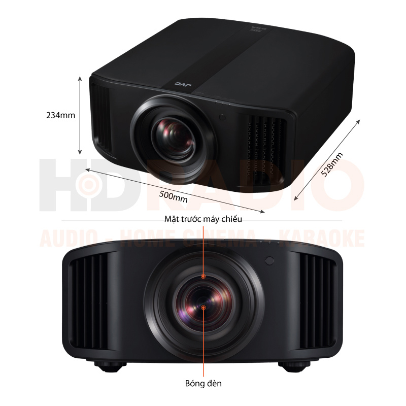 Chú thích Máy chiếu 8K JVC DLA-NZ9