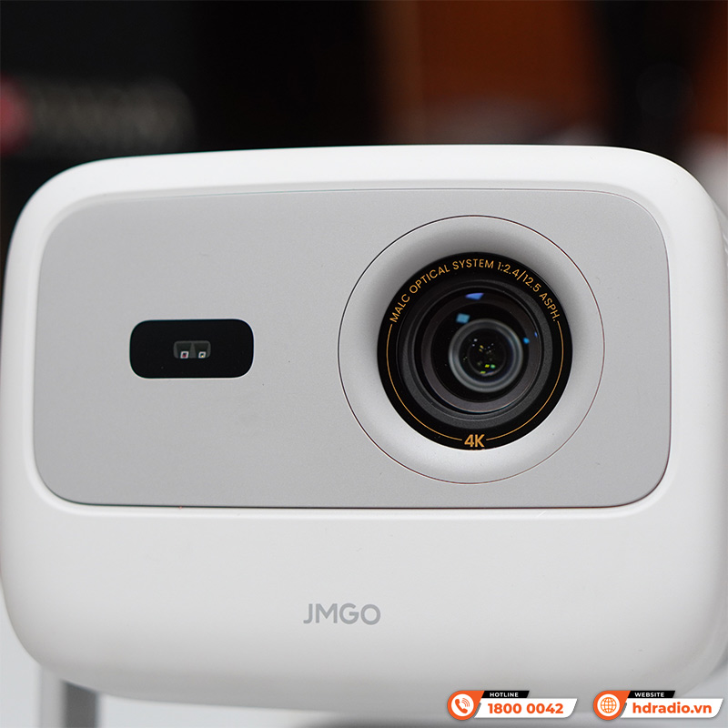 Máy Chiếu Jmgo N1S 4K, 1100 ISO Lumens (1320 ANSI Lumens), 4K (3840x2160p) 60-200 inch, Bluetooth, Wifi-3