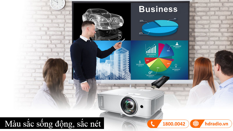 May chieu Optoma X309ST