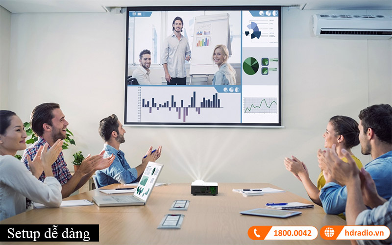 May chieu Optoma ML1050ST+