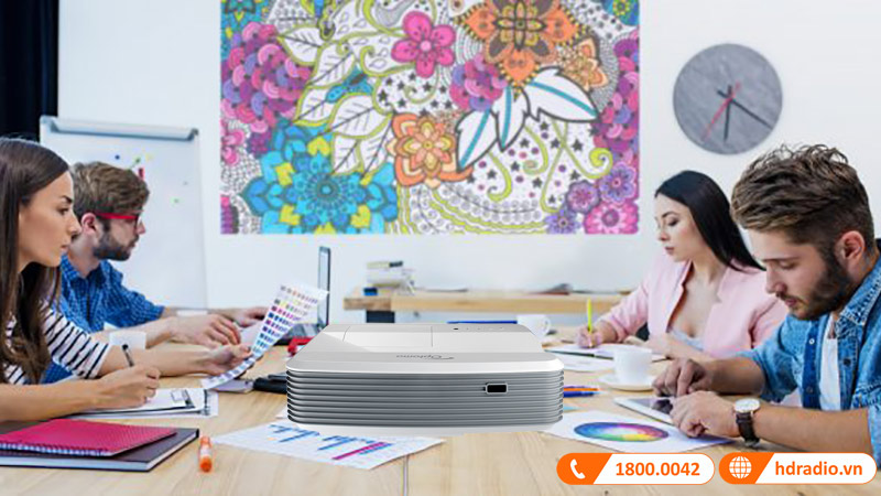 may chieu optoma w320usti cho mau sac tuyet dep