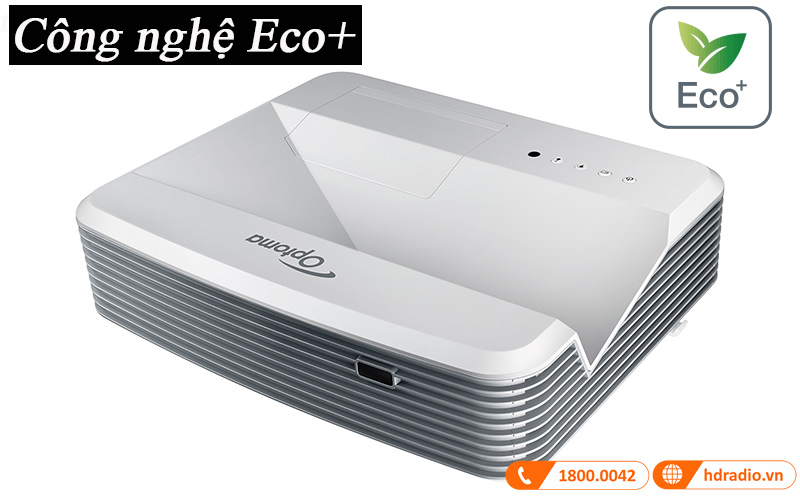 cong nghe eco+ may chieu optoma w320usti