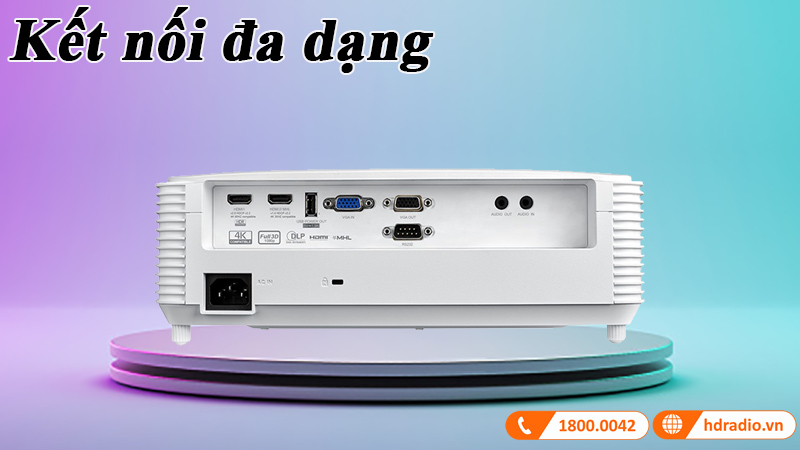 ket noi da dang may chieu optoma eh412st