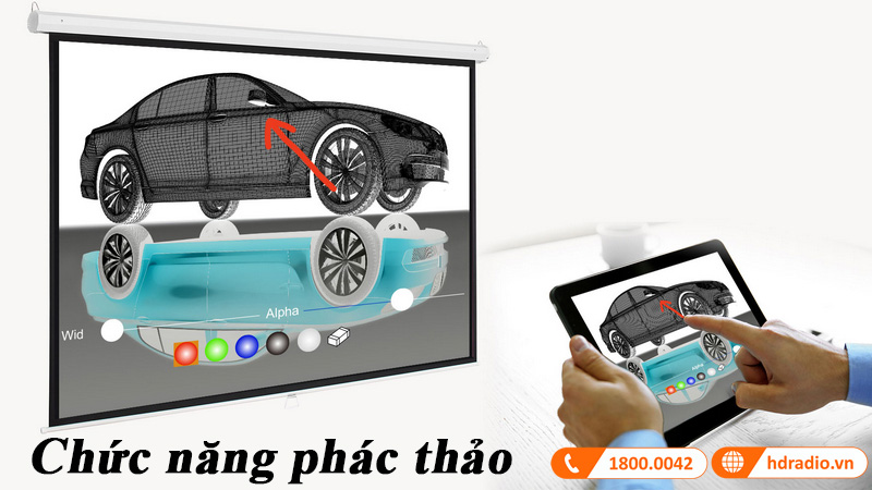 chuc nang phac thao may chieu optoma eh512