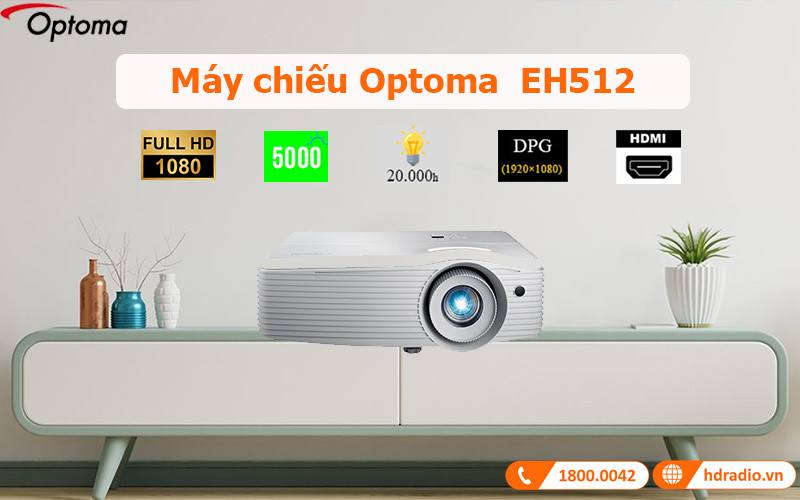 may chieu optoma eh512