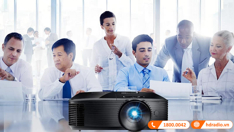 ung dung may chieu optoma w400lve