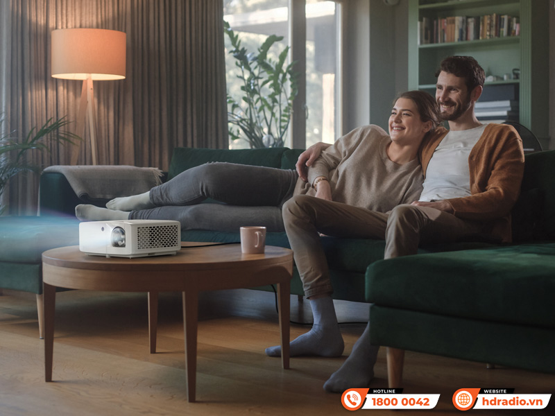 Tương thích HDR và HLG Máy Chiếu Optoma Wave 120SK