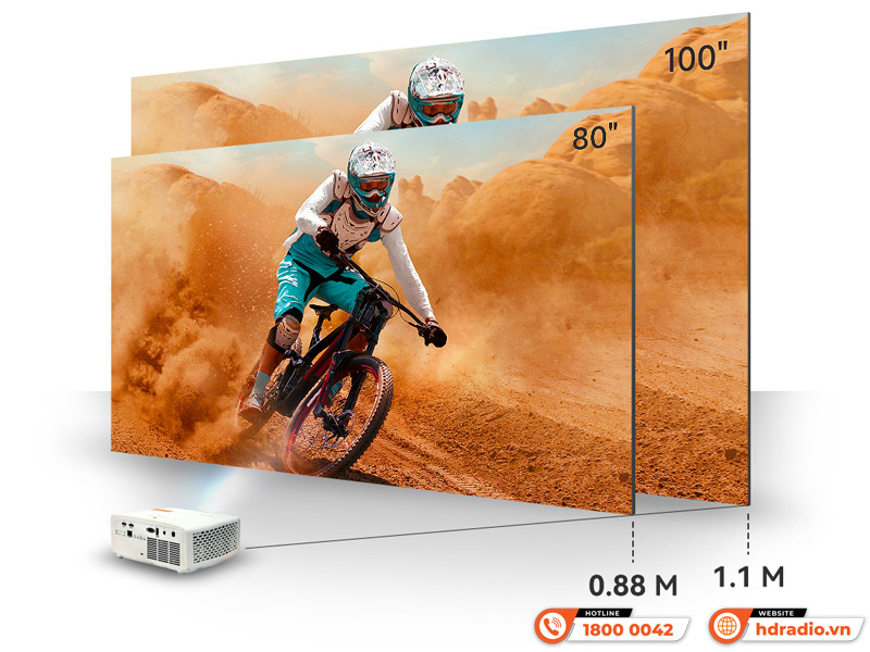 Màn hình Máy Chiếu Optoma Wave 120SK