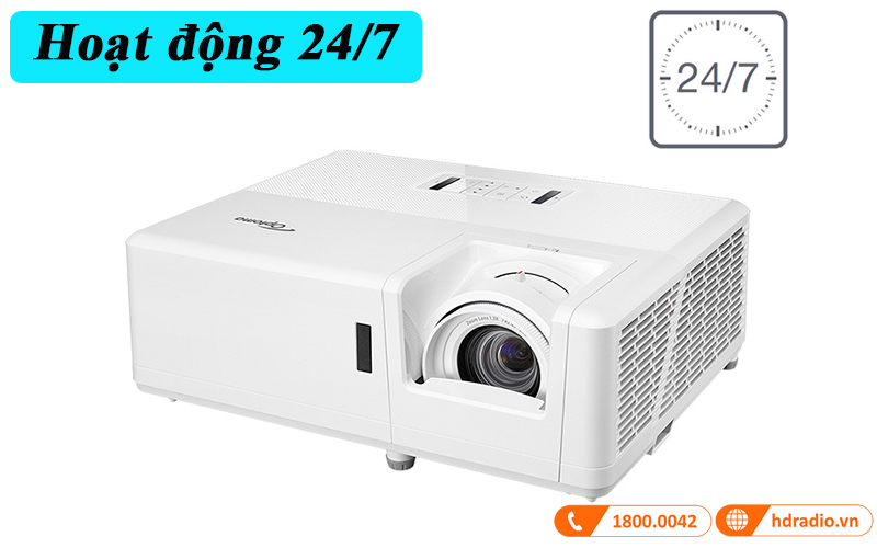 may chieu optoma zw350 hoat dong 24/7