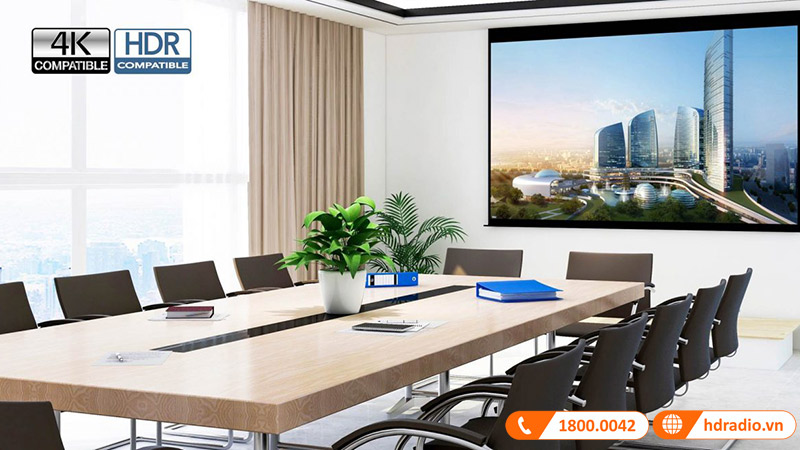 may chieu optoma zw350 tuong thich 4k/hdr