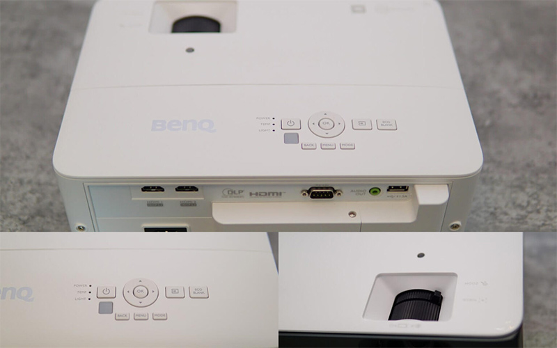 Mặt trên máy chiếu BenQ TK700STi