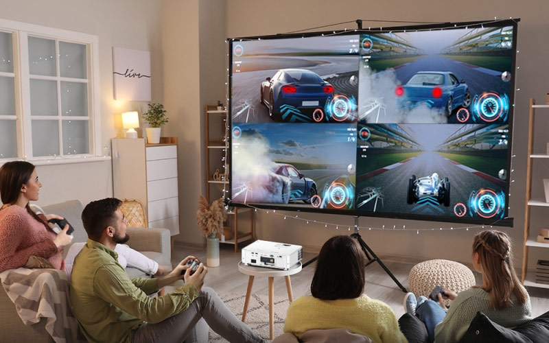 chế độ game máy chiếu BenQ TK700STi 