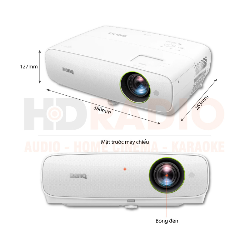 Chú thích Máy chiếu BenQ EH620