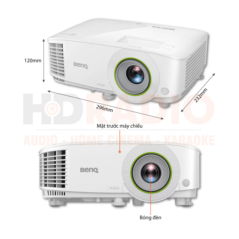 Chú thích Máy chiếu BenQ EW600