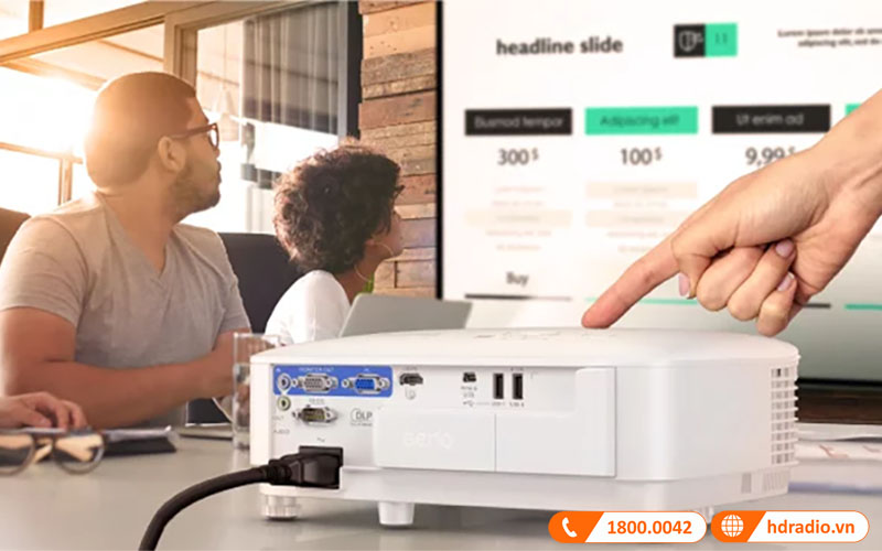 Cài đặt nhanh chóng để sẵn sàng cho các buổi trình chiếu