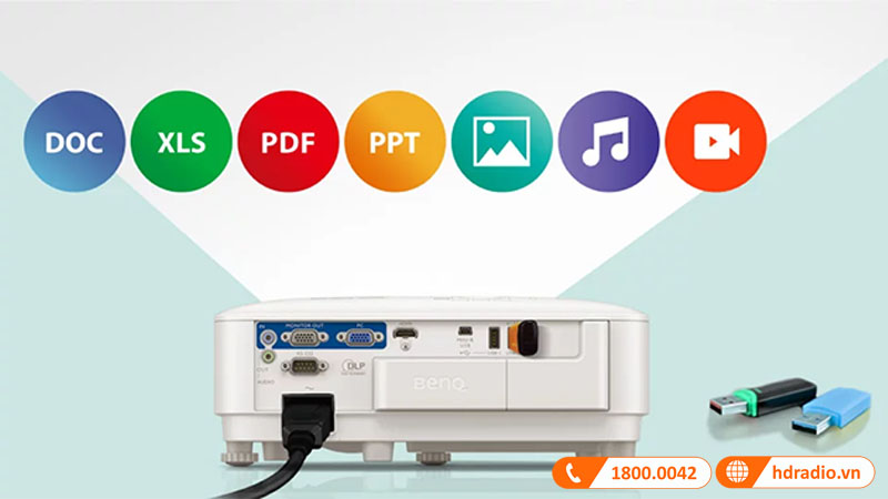 Gọn gàng và nhanh nhẹn với USB