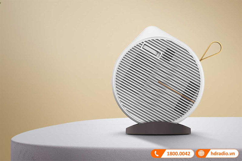 toàn phân phủ màu trắng sữa, thiết kế các rãnh tản nhiệt