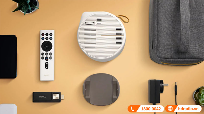 được đi kèm chân đế và túi đựng