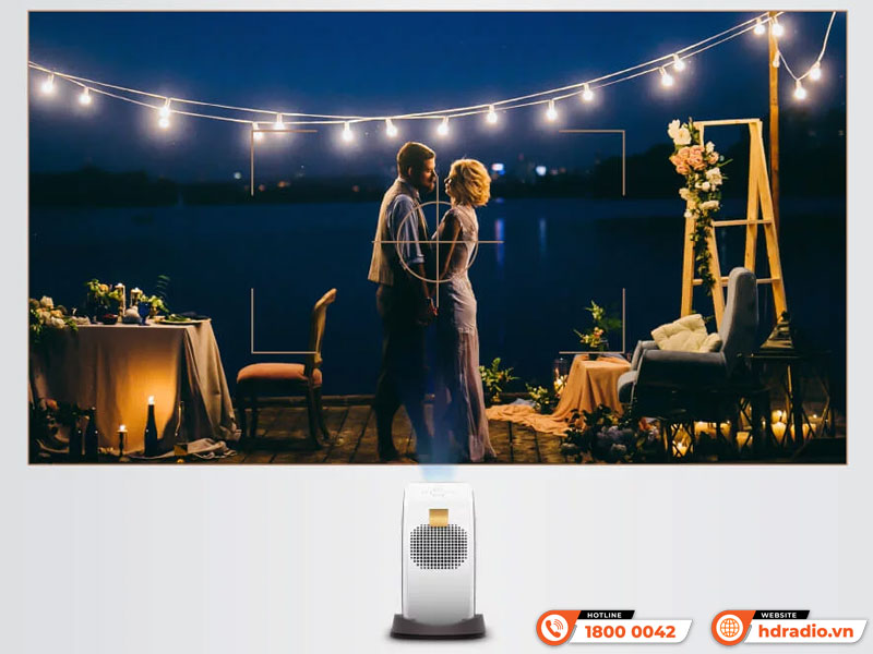 Lấy nét Máy chiếu BenQ GV31