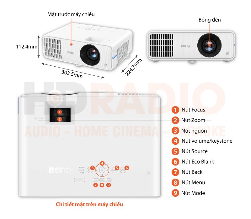 Máy chiếu BenQ LH650