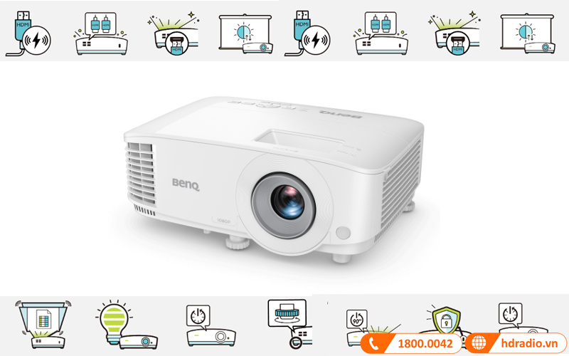 danh gia may chieu benq mh560