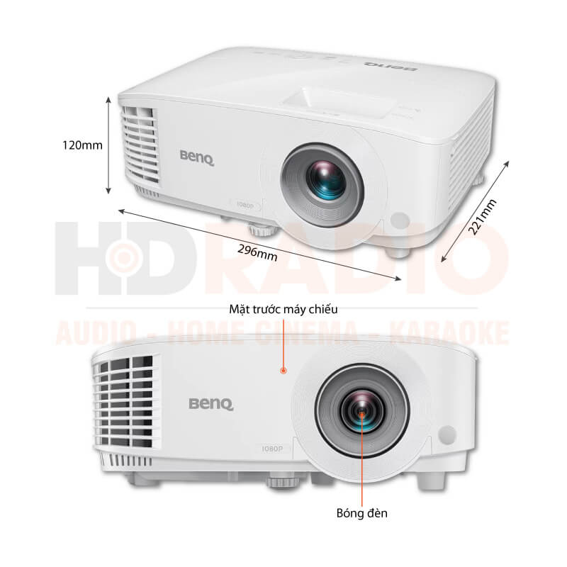Chú thích Máy chiếu BenQ MH733