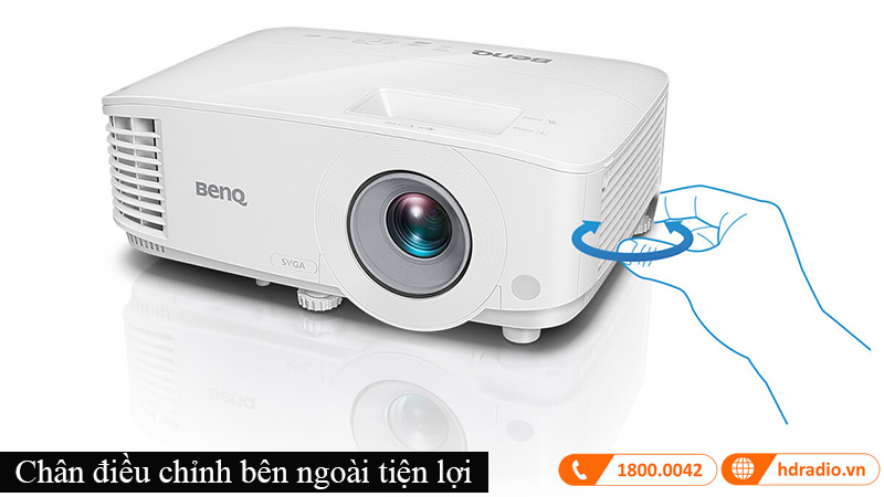 May chieu BenQ MS550