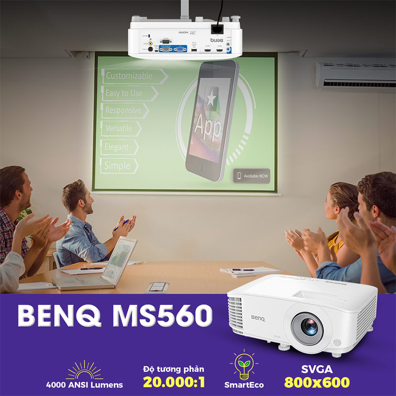 Máy chiếu BenQ MS560