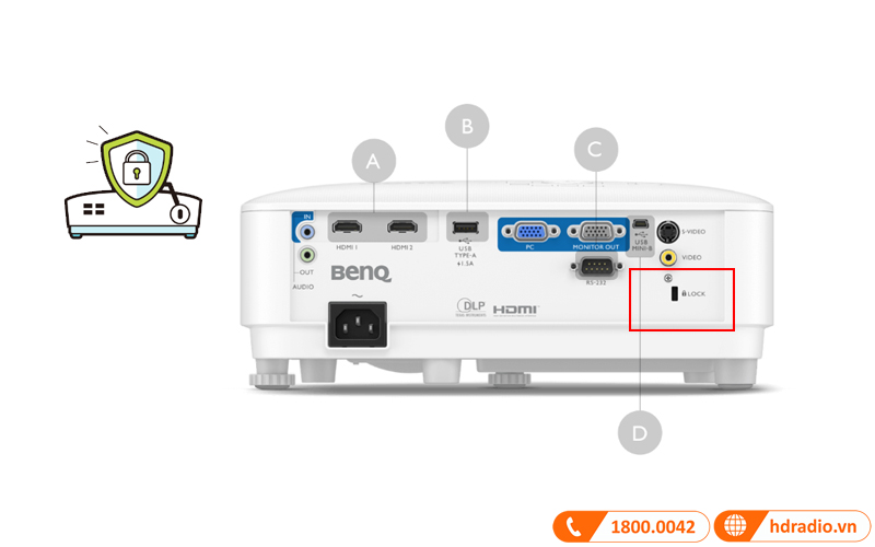 Máy chiếu BenQ MW560
