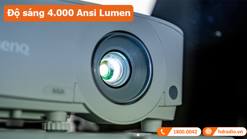 Máy chiếu BenQ MX560 độ sáng vượt trội 