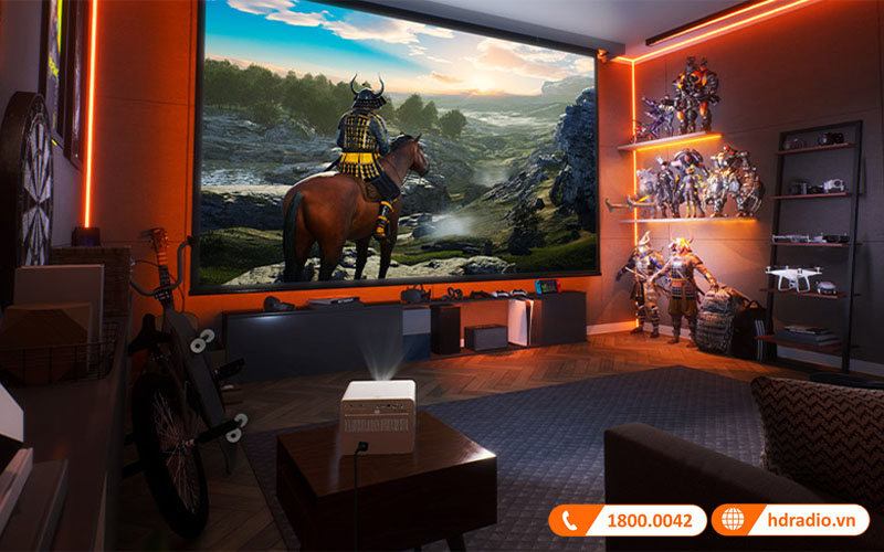 may chieu benq x3000i