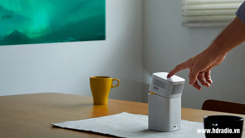 che do can chinh hinh anh may chieu benq gv1