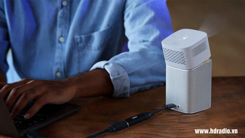 cong hdmi may chieu benq gv1