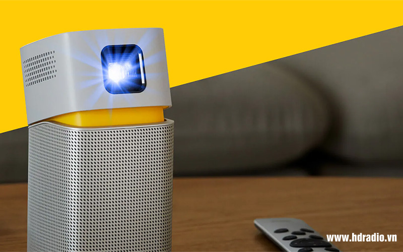 thoi luong pin may chieu benq gv1