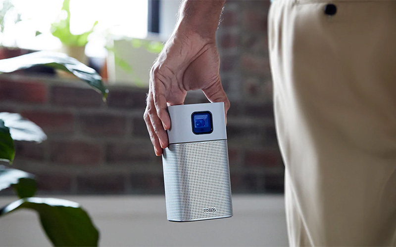 am thanh may chieu mini benq gv1