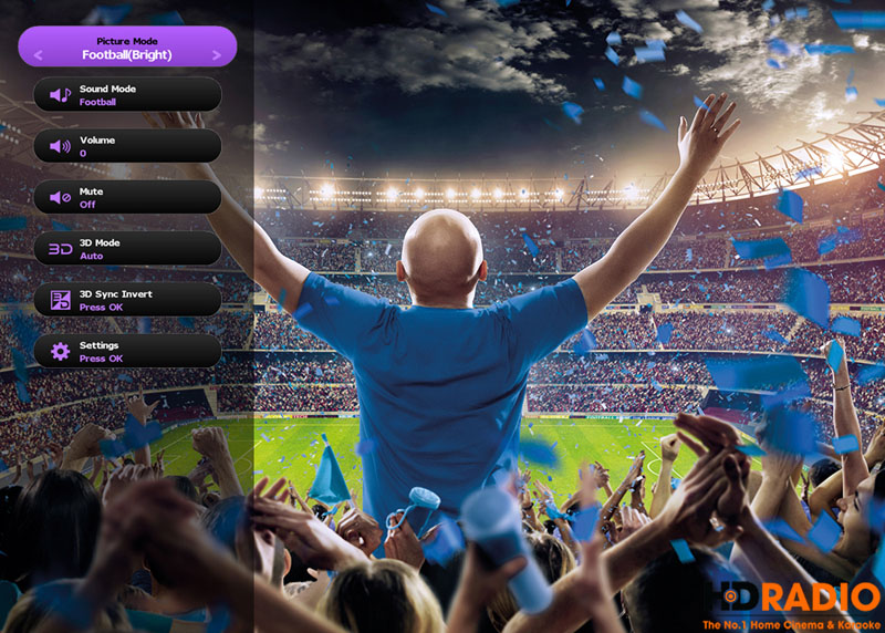 BenQ TH 683 mang cả sân vận động tới căn phòng bạn