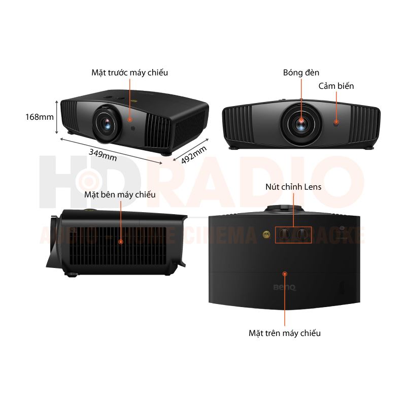 Máy chiếu 4K BenQ W5700