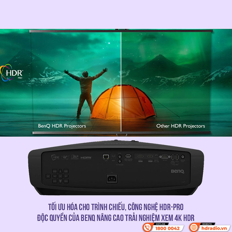 Máy chiếu BenQ W5700, 4K UHD, 2200 ANSI Lumens-7