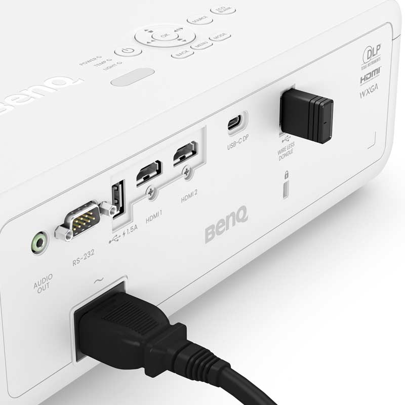 Máy chiếu BenQ LW650, 4.000 ANSI lumens, WXGA, HDMI, USB-7